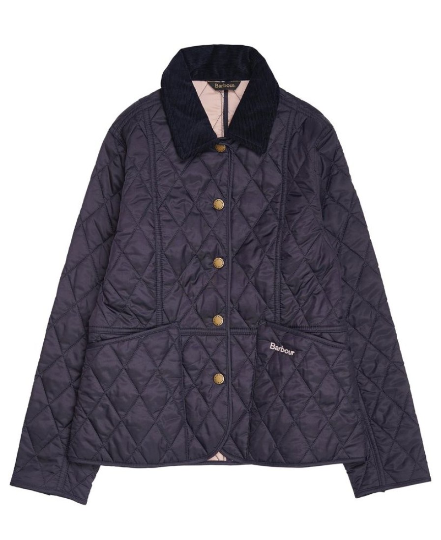 Kids Barbour Jackets | Barbour Girls Summer Liddesdale Quilted Jacket