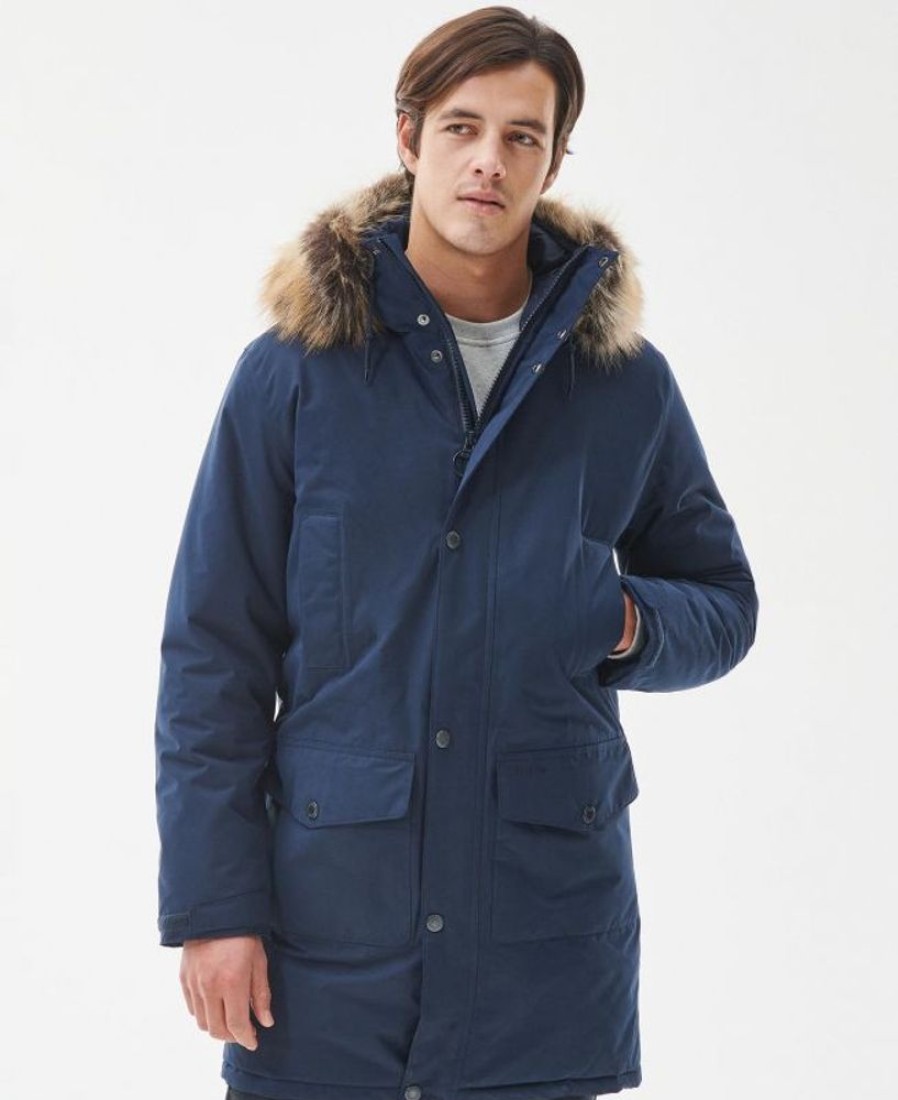 Men Barbour Parka Jackets | Barbour Ripley Waterproof Parka Jacket