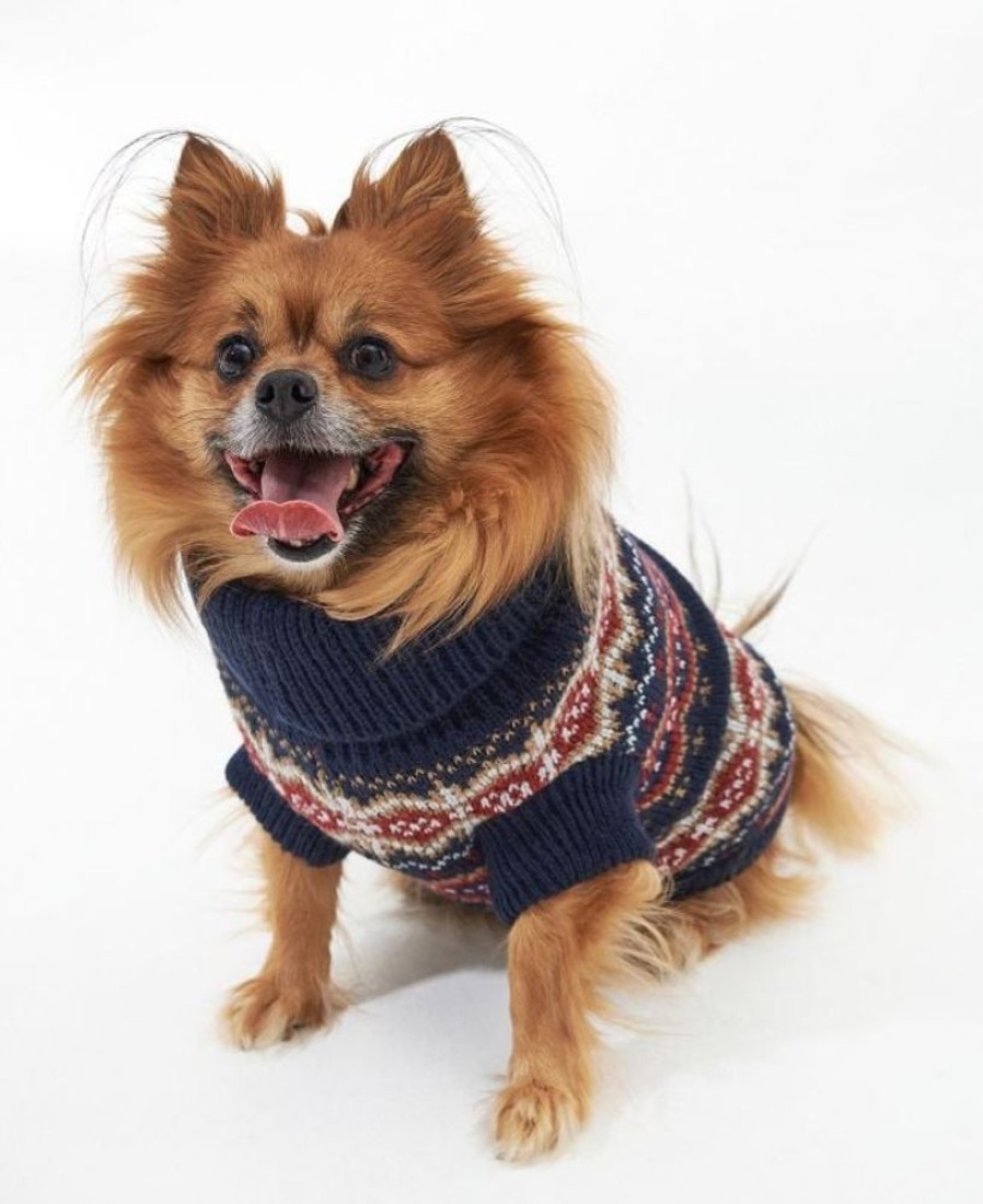 Accessories Barbour Coats | Barbour Case Fairisle Dog Jumper