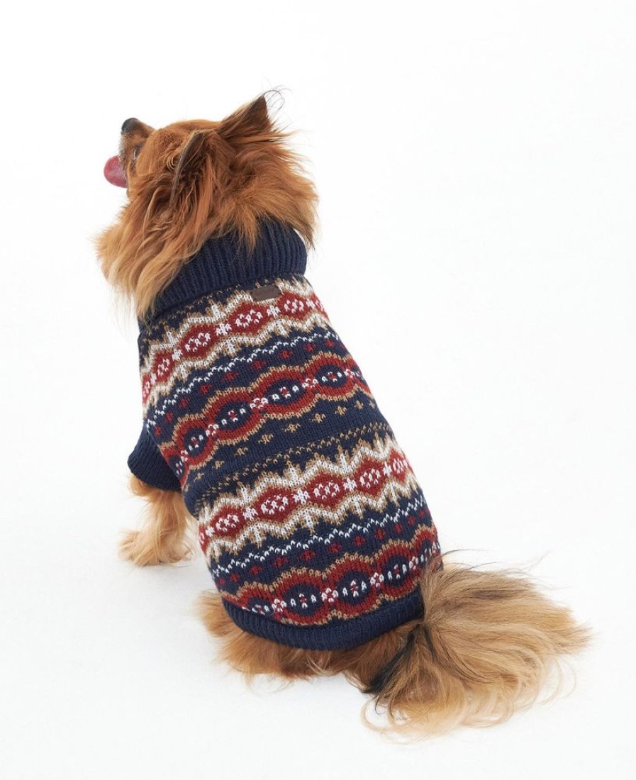 Accessories Barbour Coats | Barbour Case Fairisle Dog Jumper