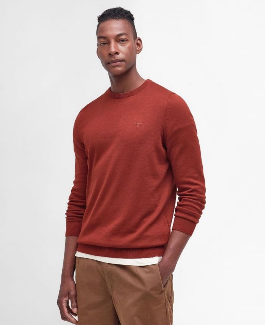 Men Barbour Jumpers | Barbour Pima Cotton Knitted Jumper