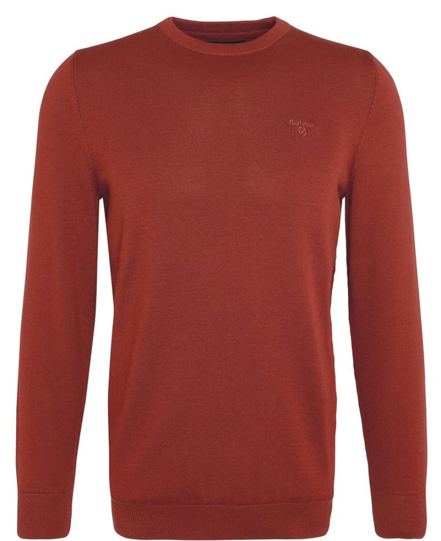 Men Barbour Jumpers | Barbour Pima Cotton Knitted Jumper