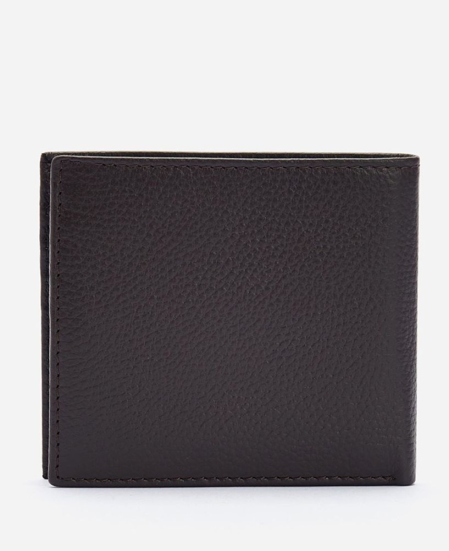 Accessories Barbour Wallets & Card Holders | Barbour Amble Leather Billfold Wallet