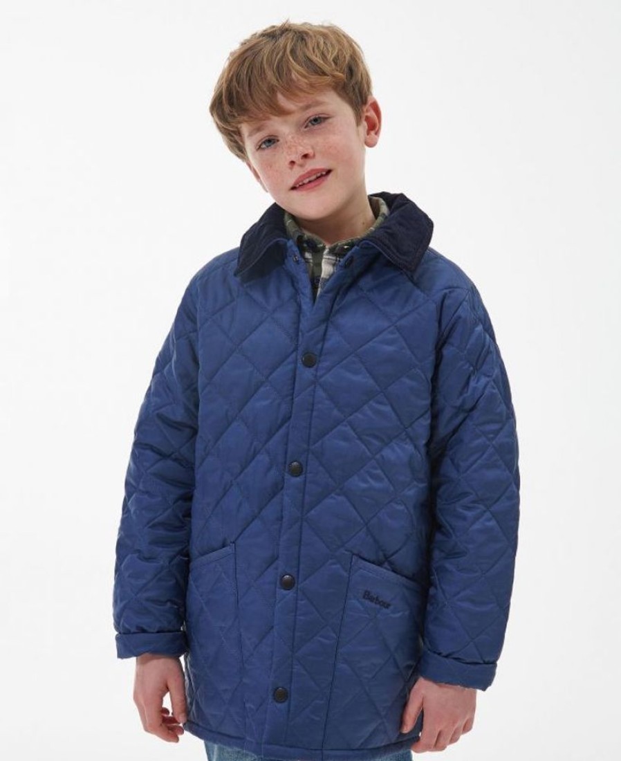 Kids Barbour Quilted Jackets | Barbour Boys' Liddesdalea® Quilted Jacket