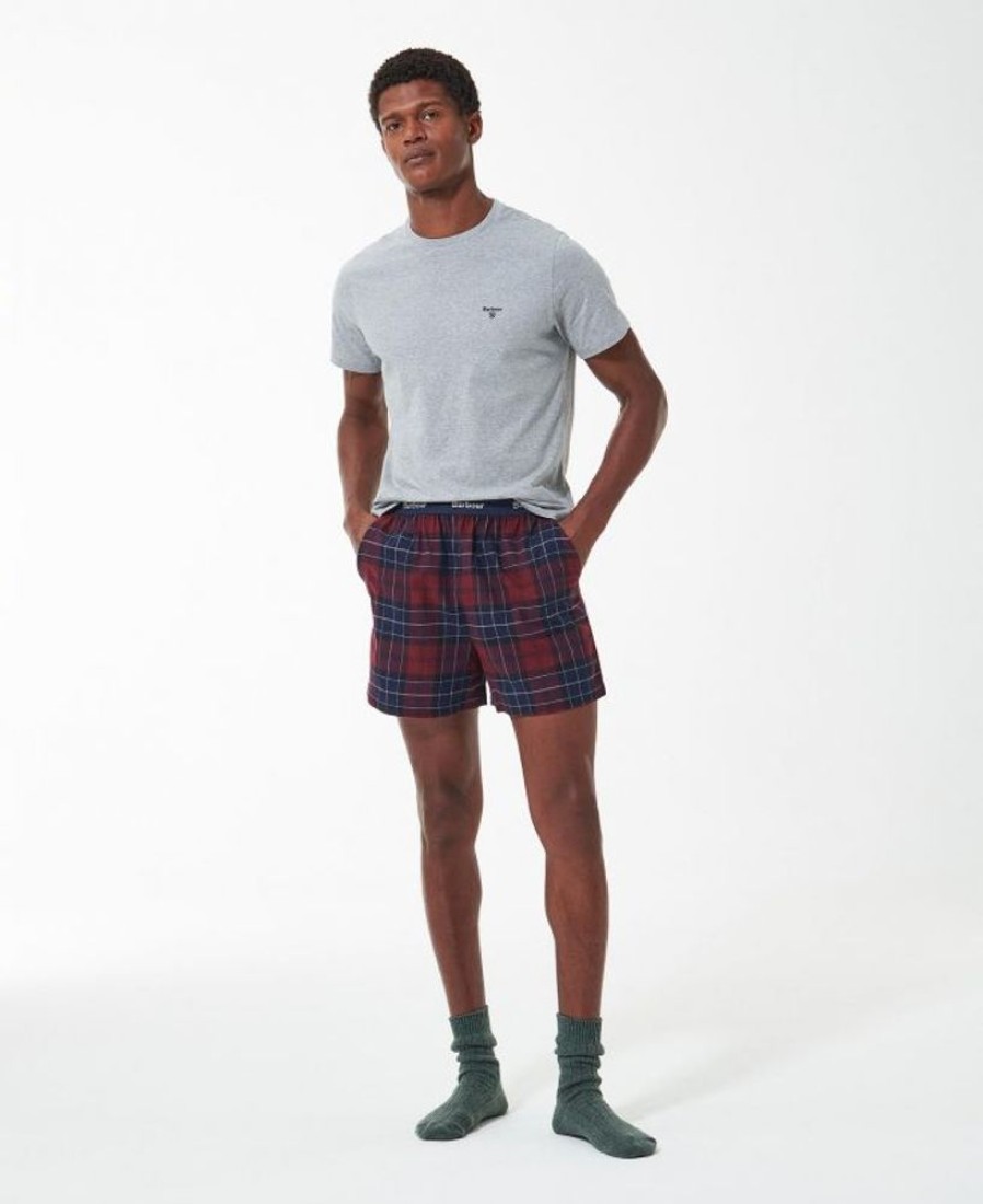 Men Barbour Lounge & Nightwear | Barbour Glenn Pyjama Shorts