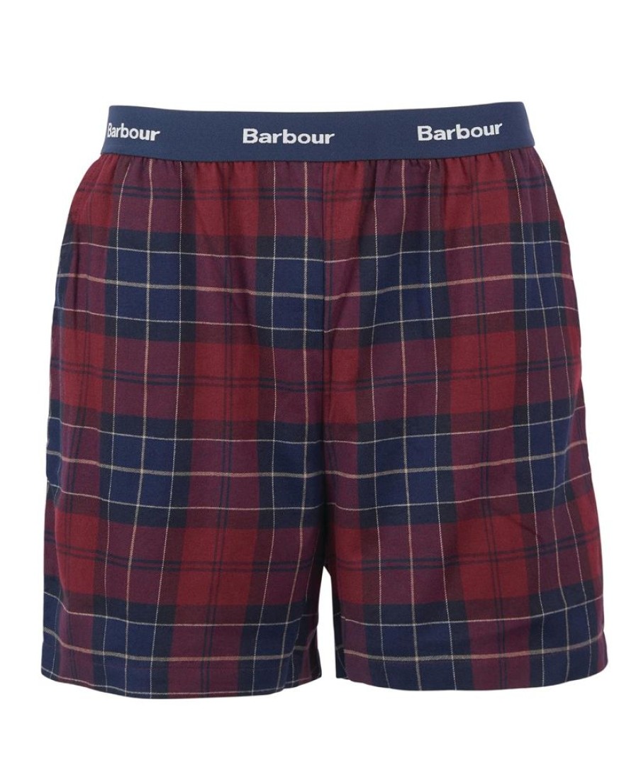 Men Barbour Lounge & Nightwear | Barbour Glenn Pyjama Shorts