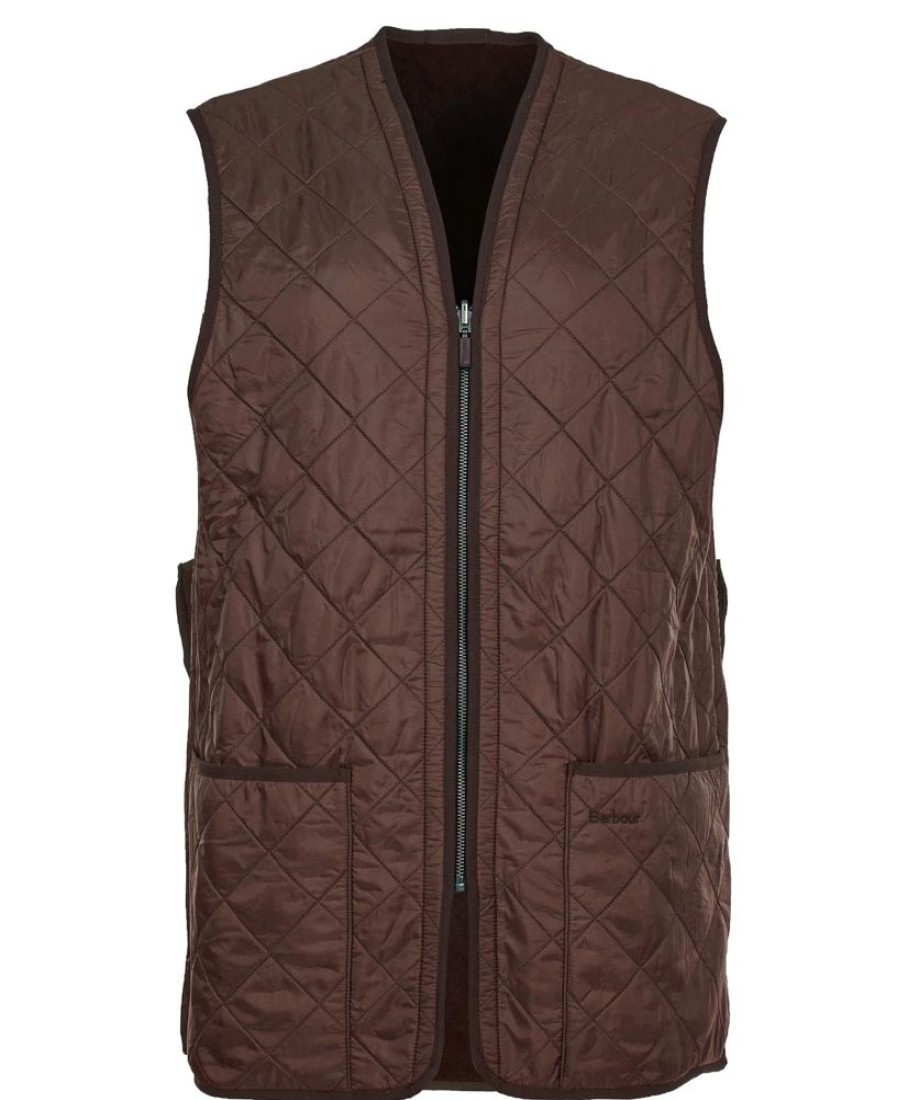 Accessories Barbour Hoods & Liners | Barbour Polarquilt Waistcoat/Zip-In Liner