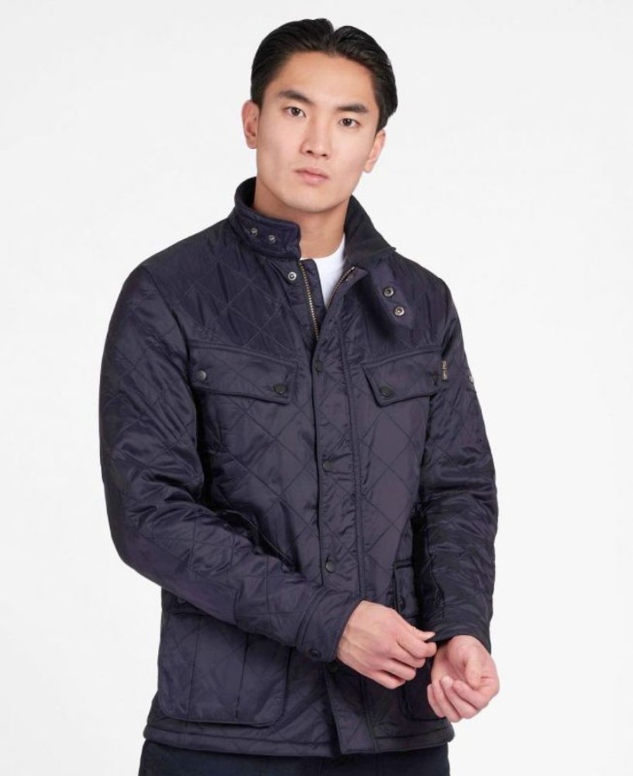 Men Barbour Quilted Jackets | B.Intl Ariel Polarquilt Jacket