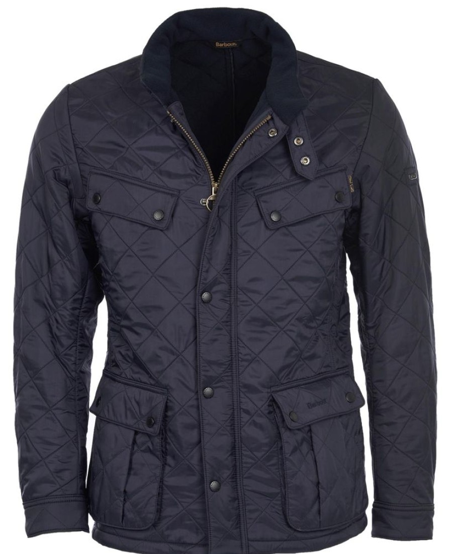 Men Barbour Quilted Jackets | B.Intl Ariel Polarquilt Jacket