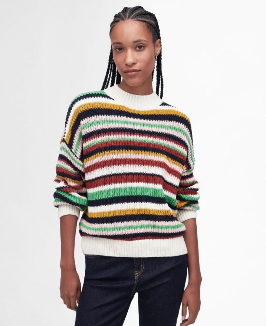 Women Barbour Jumpers | Barbour Shelburne Knitted Jumper