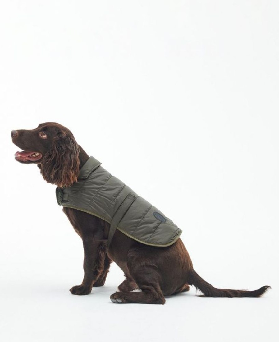 Accessories Barbour Coats | Barbour Baffle Quilted Dog Coat