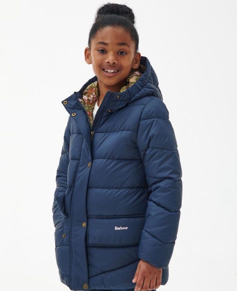 Kids Barbour Quilted Jackets | Barbour Girls' Bracken Quilted Jacket