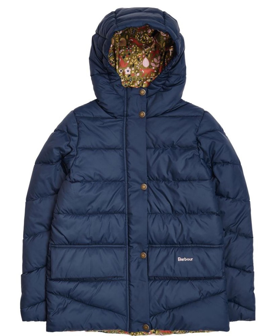 Kids Barbour Quilted Jackets | Barbour Girls' Bracken Quilted Jacket