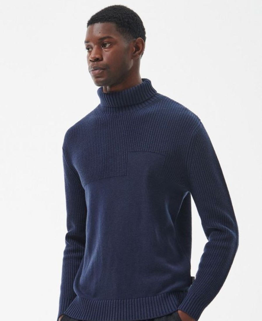 Men Barbour Jumpers | Barbour Steetley Roll-Neck Jumper