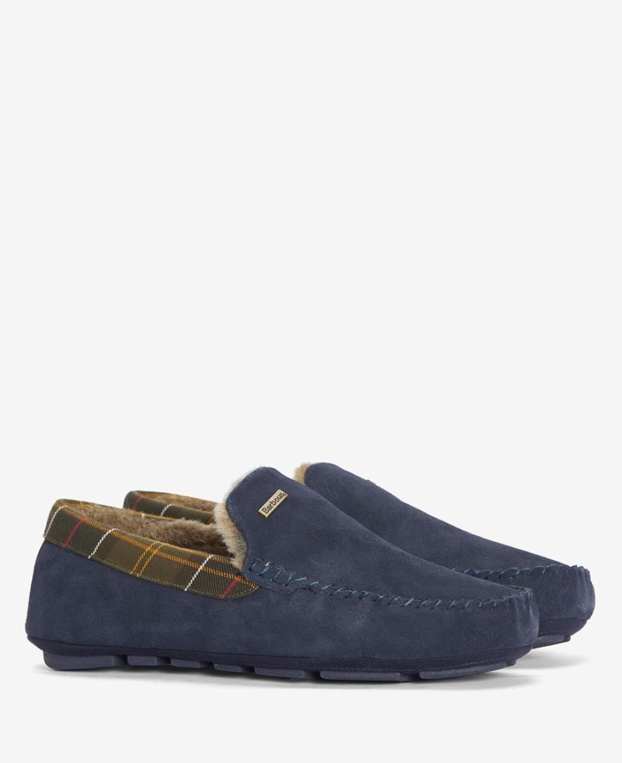 Men Barbour Slippers | Barbour Monty Slippers