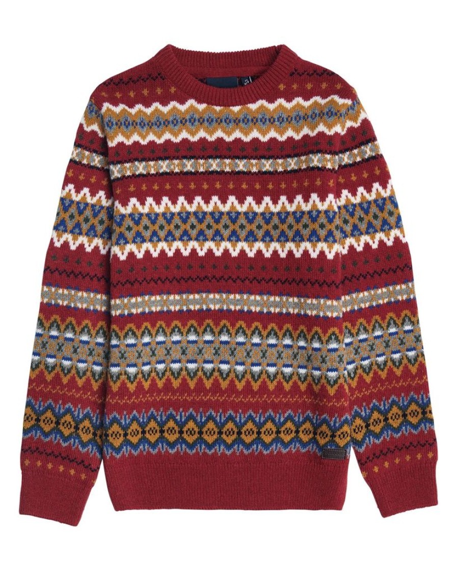 Kids Barbour Clothing | Barbour Boys Case Fairisle Jumper