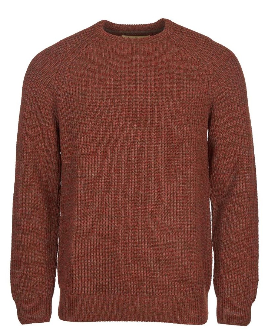 Men Barbour Jumpers | Barbour Horseford Crew Neck Jumper