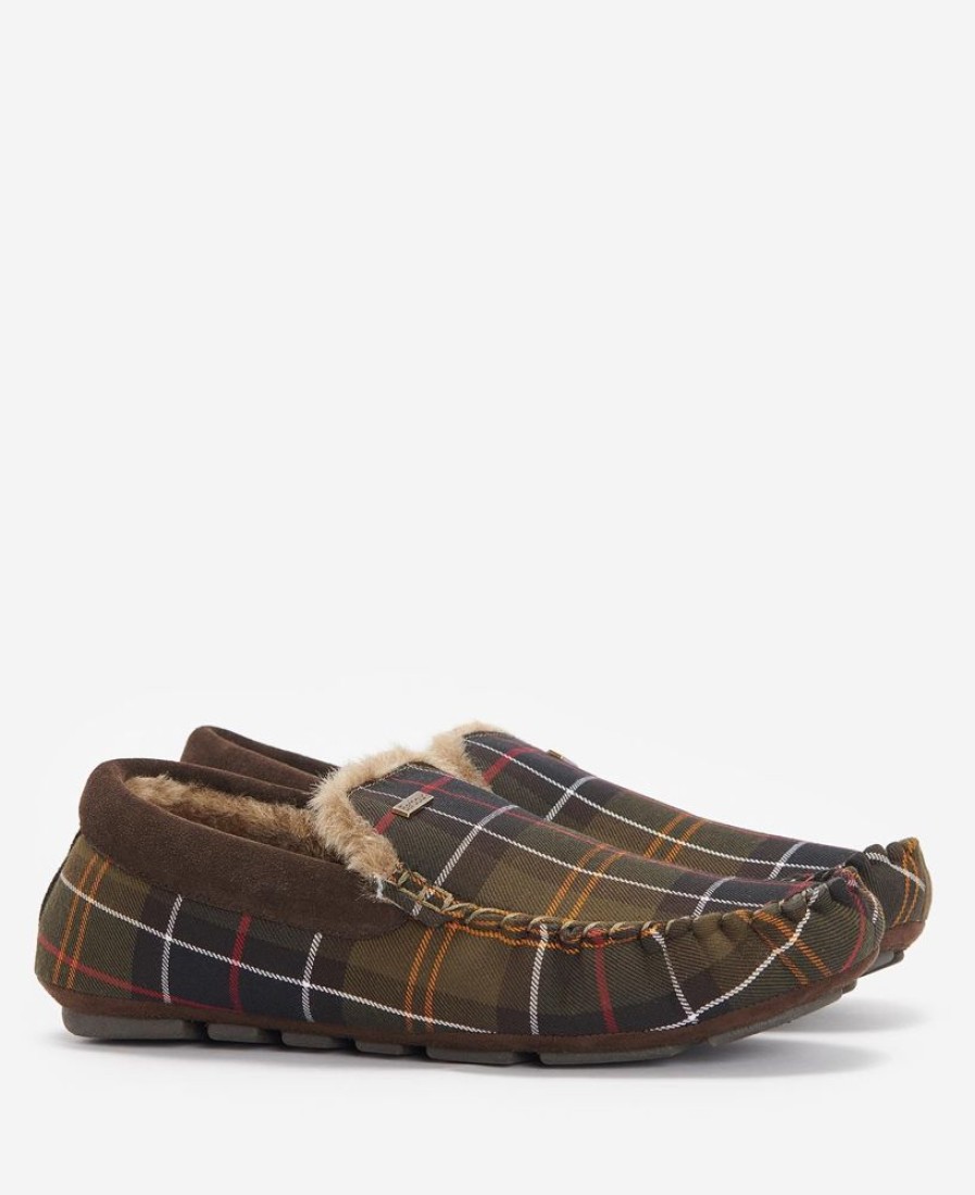 Men Barbour Slippers | Barbour Monty Slippers