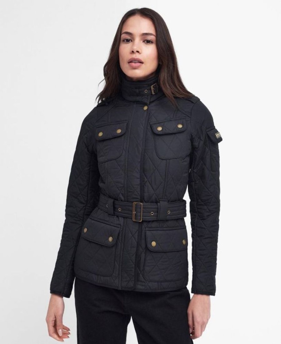 Women Barbour Quilted Jackets | B.Intl Tourer International Polarquilt Jacket