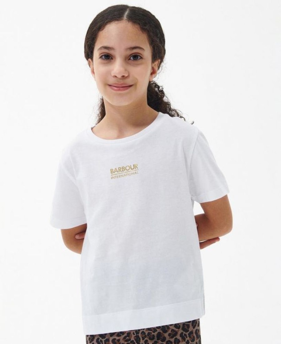 Kids Barbour Clothing | B.Intl Girls' Toronto T-Shirt