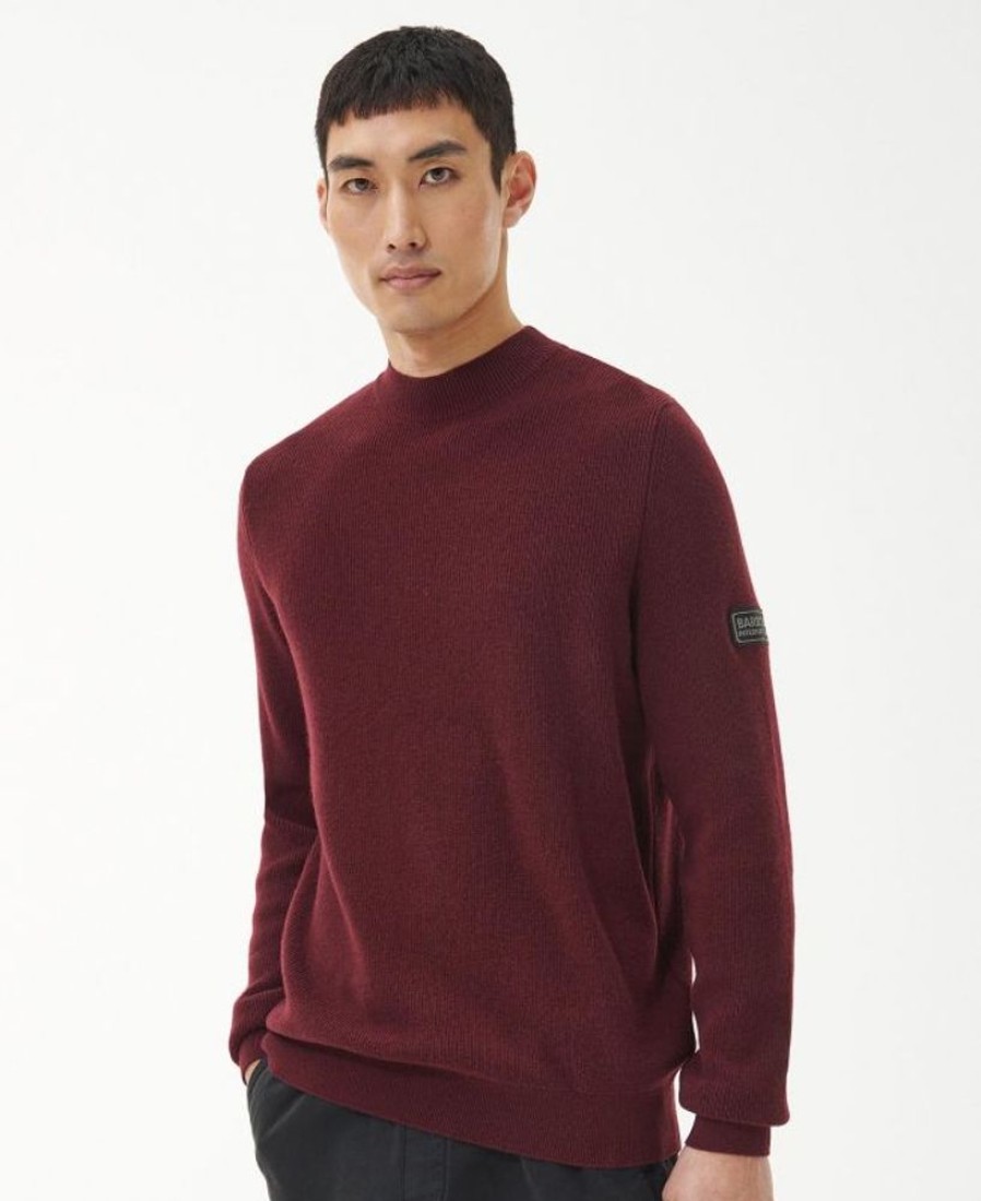 Men Barbour Jumpers | B.Intl Corser Knitted Jumper