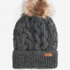 Accessories Barbour Hats & Gloves | Barbour Beanie Penshaw Cable