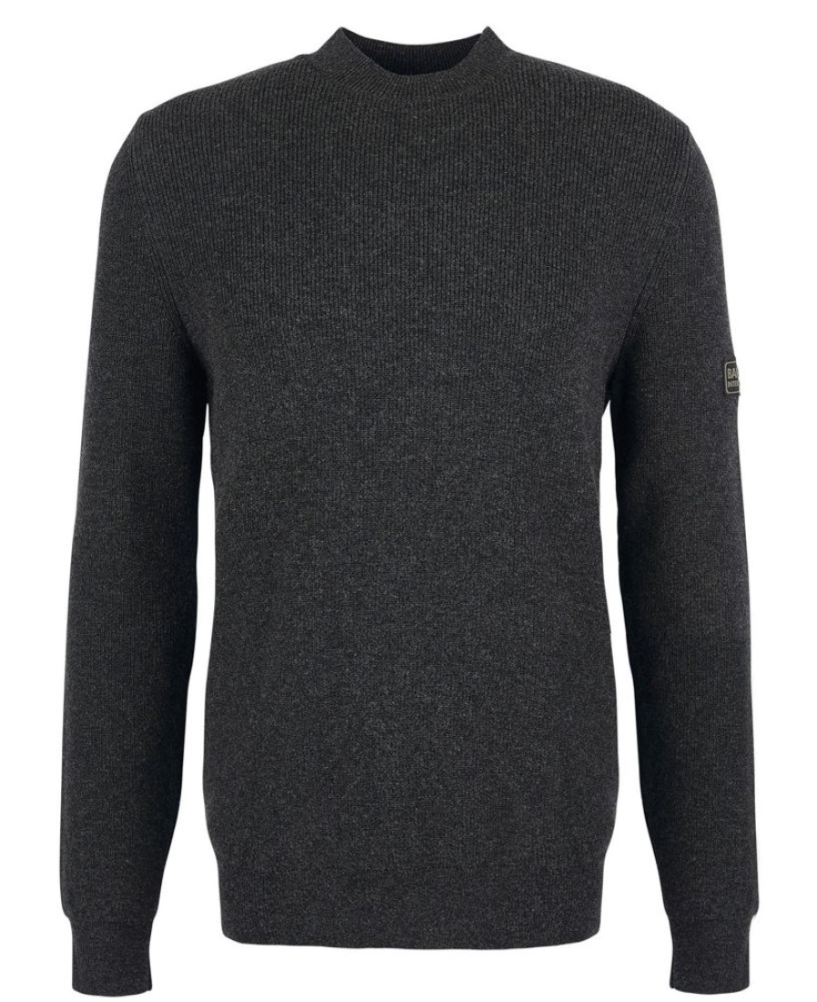 Men Barbour Jumpers | B.Intl Corser Knitted Jumper