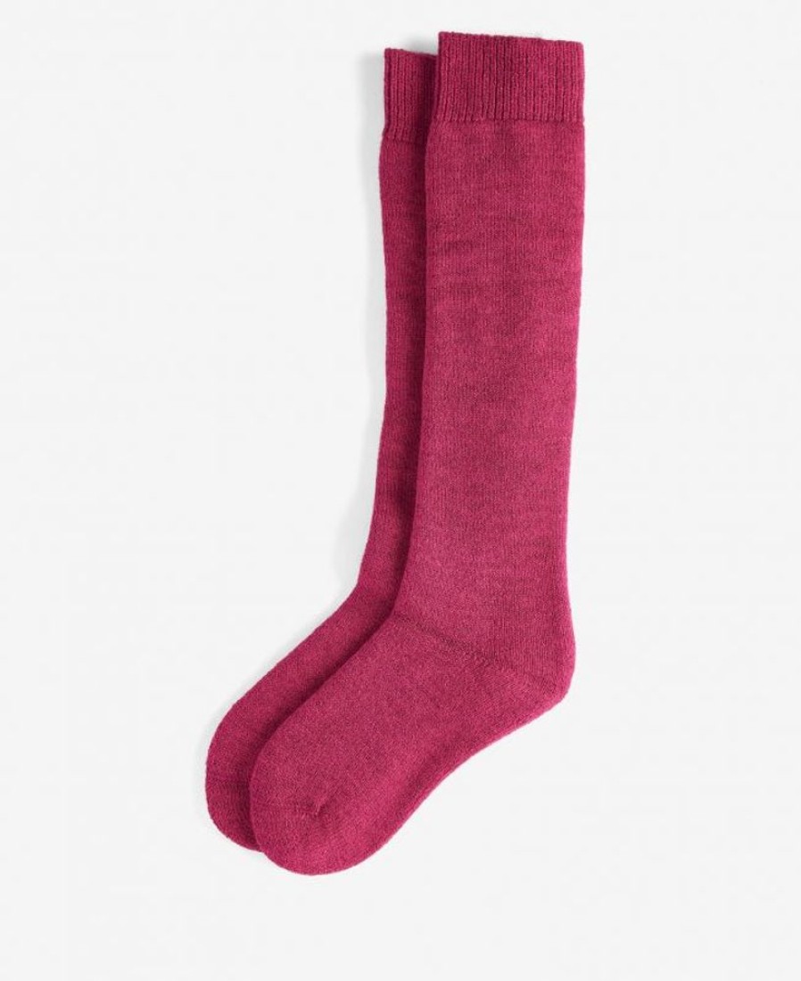 Accessories Barbour Socks | Barbour Kniestrumpfe Wellington