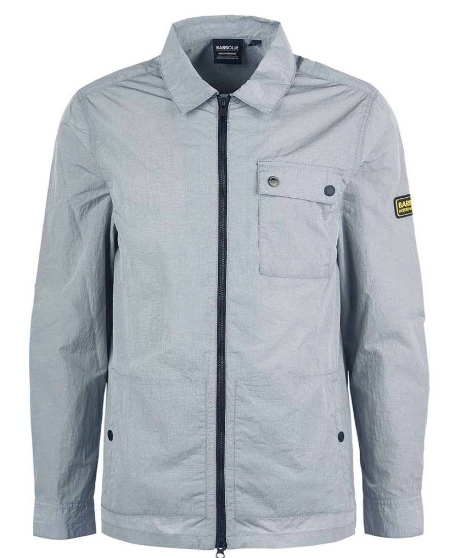 Men Barbour Overshirts | B.Intl Inlet Regular Fit Overshirt