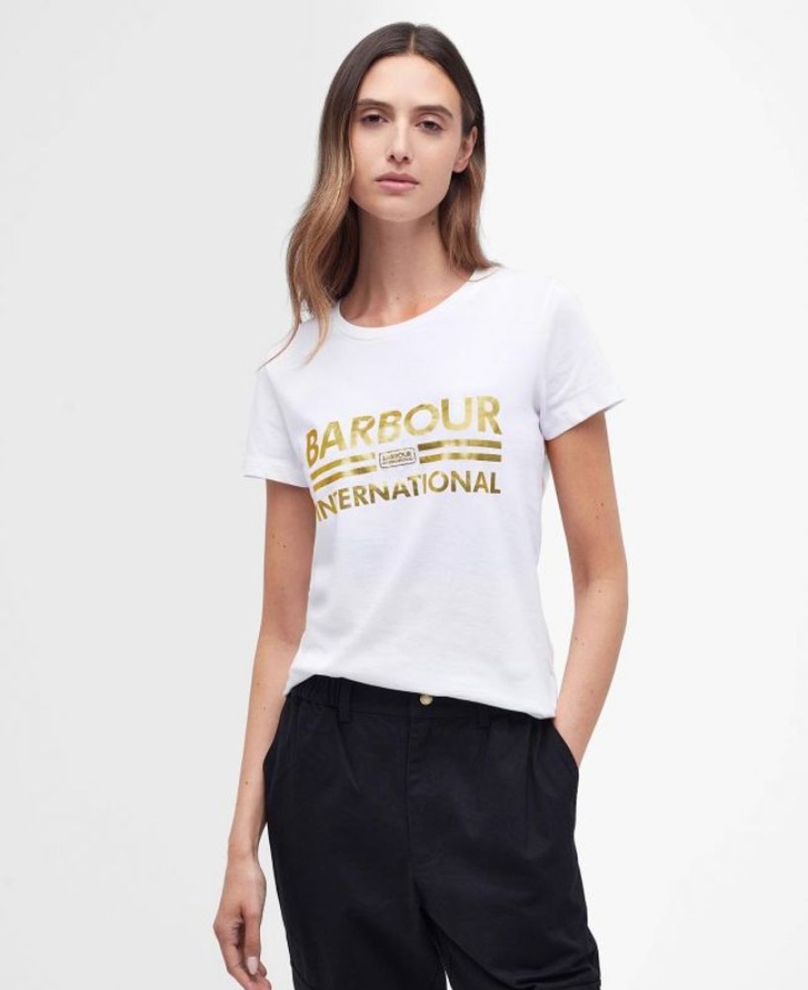 Women Barbour T-Shirts | B.Intl Originals T-Shirt