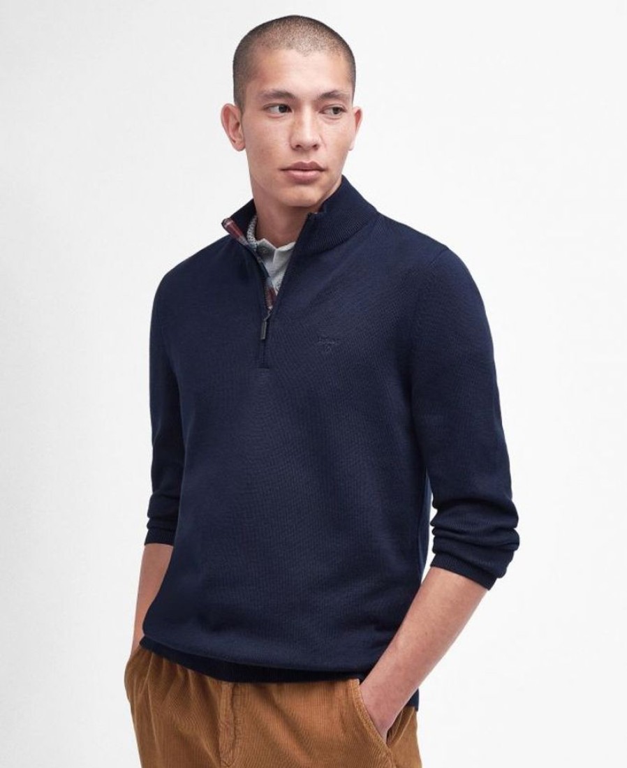 Men Barbour Jumpers | Barbour Avoch Half-Zip Jumper