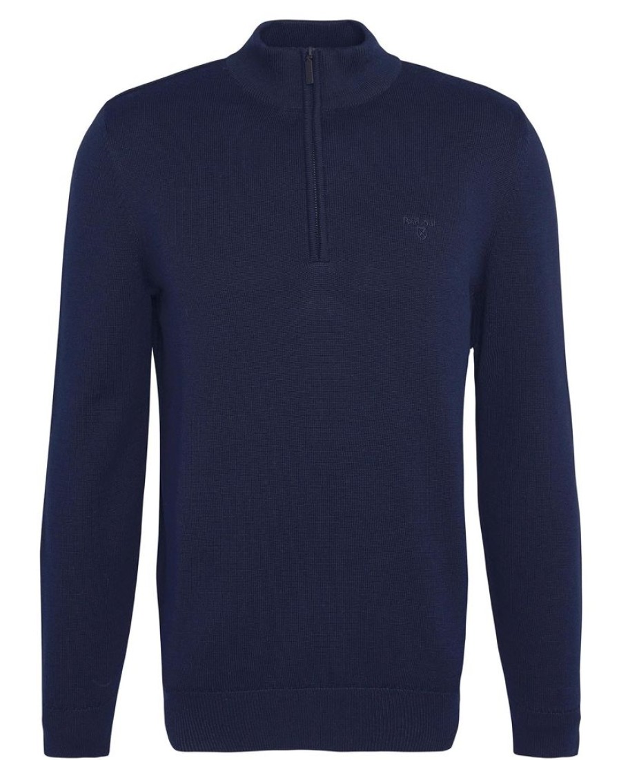 Men Barbour Jumpers | Barbour Avoch Half-Zip Jumper