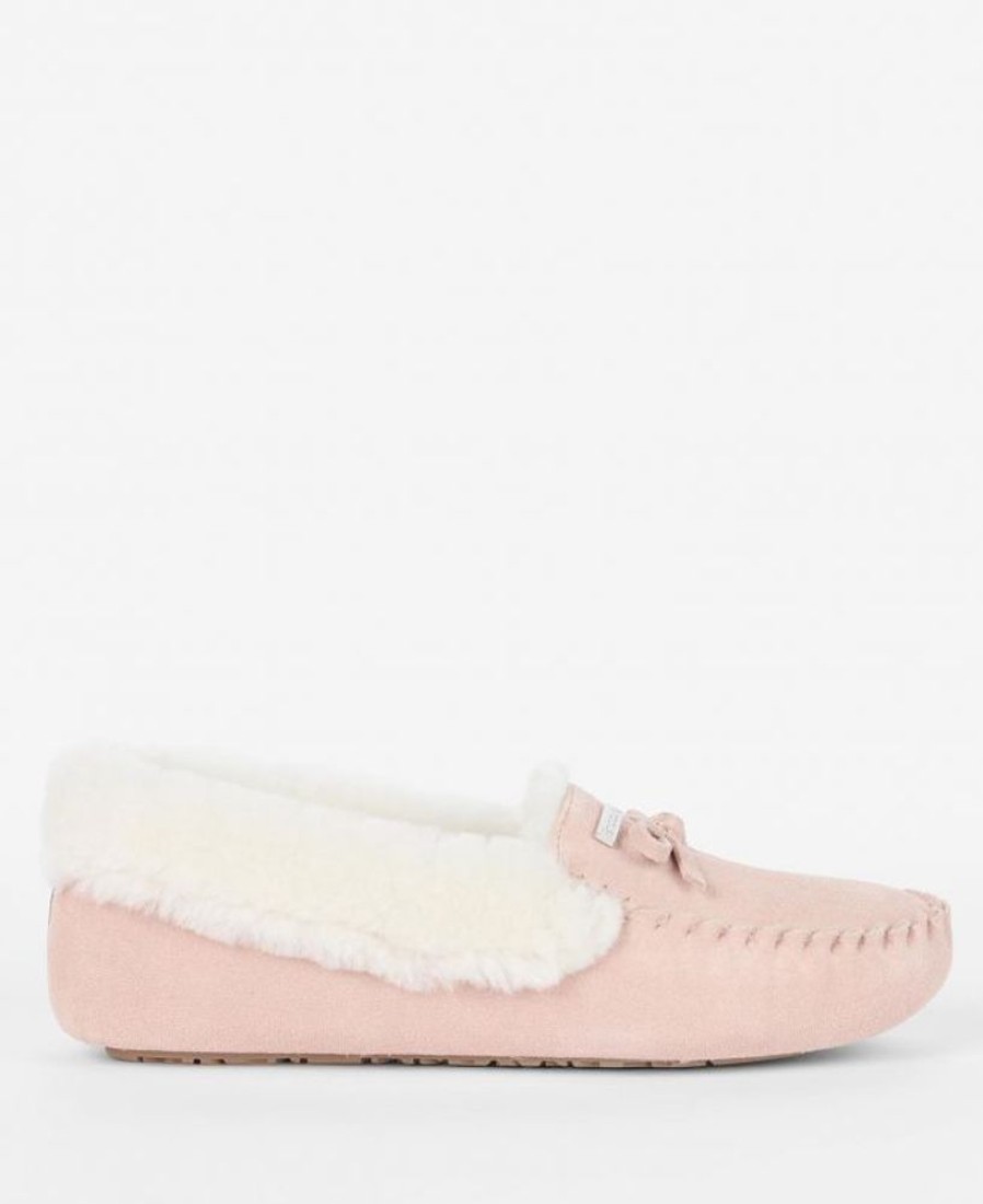 Women Barbour Slippers | Barbour Maggie Moccasin Slippers