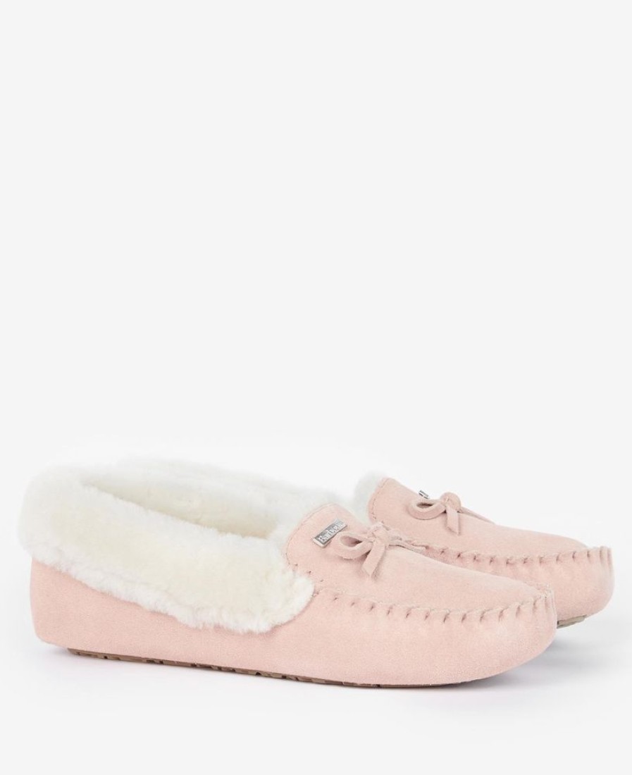 Women Barbour Slippers | Barbour Maggie Moccasin Slippers