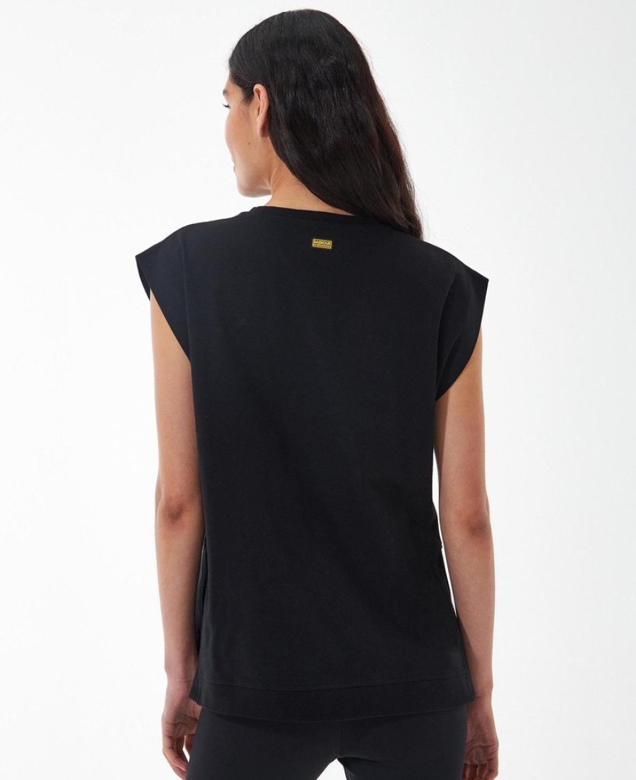 Women Barbour T-Shirts | B.Intl Sanderson T-Shirt