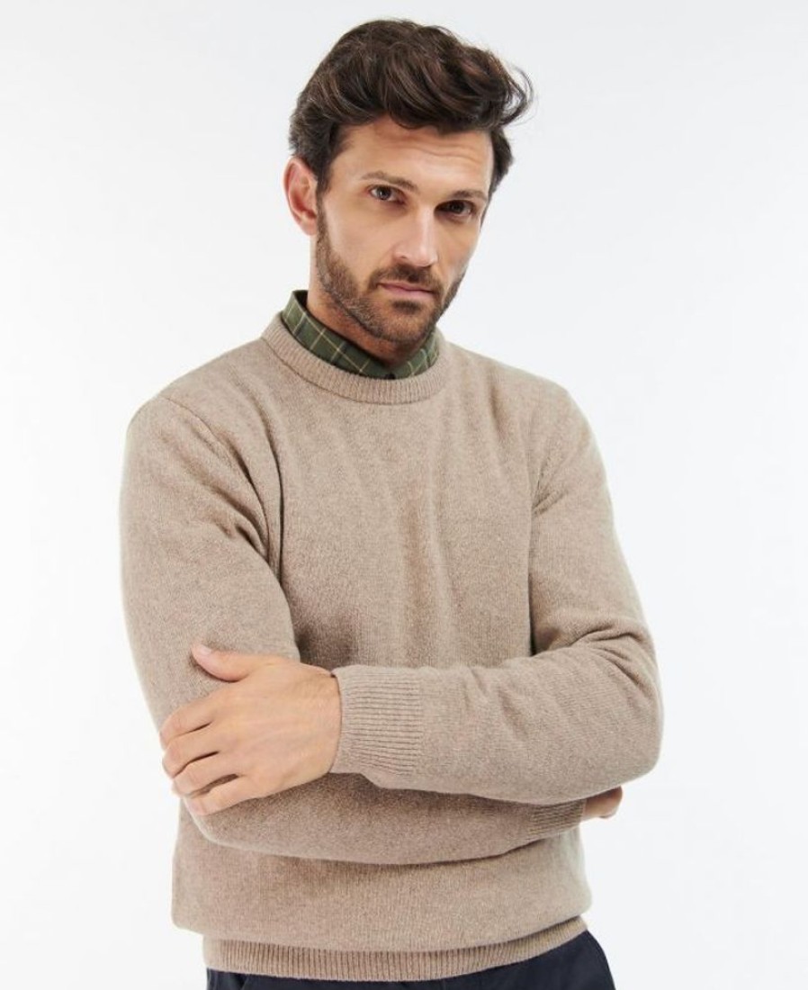 Men Barbour Jumpers | Barbour Nelson Essential Crew