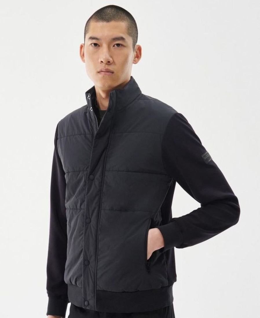 Men Barbour Quilted Jackets | B.Intl Bheinn Quilted Sweatshirt