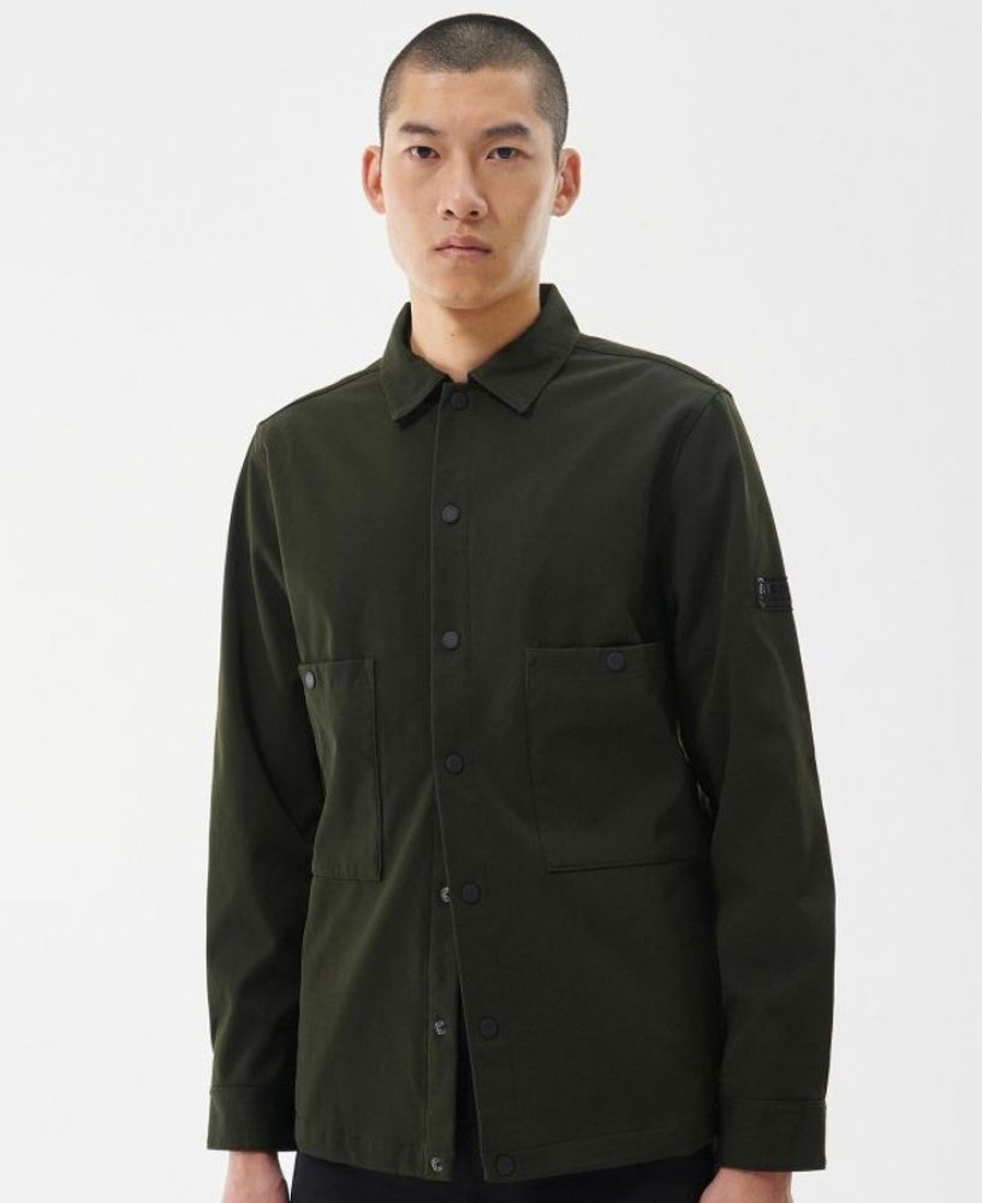 Men Barbour Shirts | B.Intl Aspect Overshirt