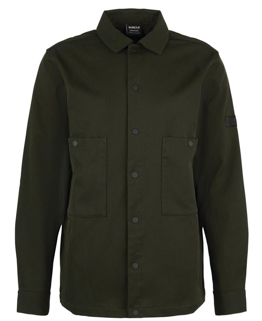 Men Barbour Shirts | B.Intl Aspect Overshirt