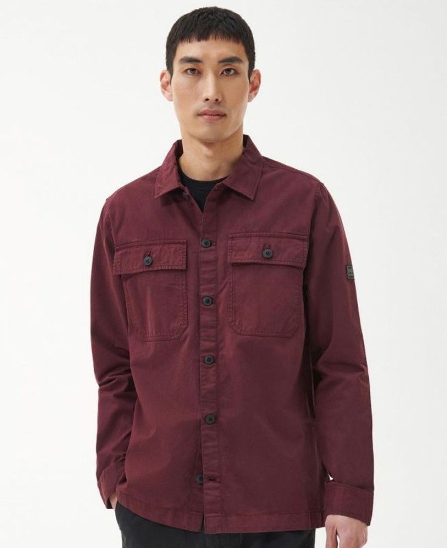 Men Barbour Shirts | B.Intl Adey Overshirt