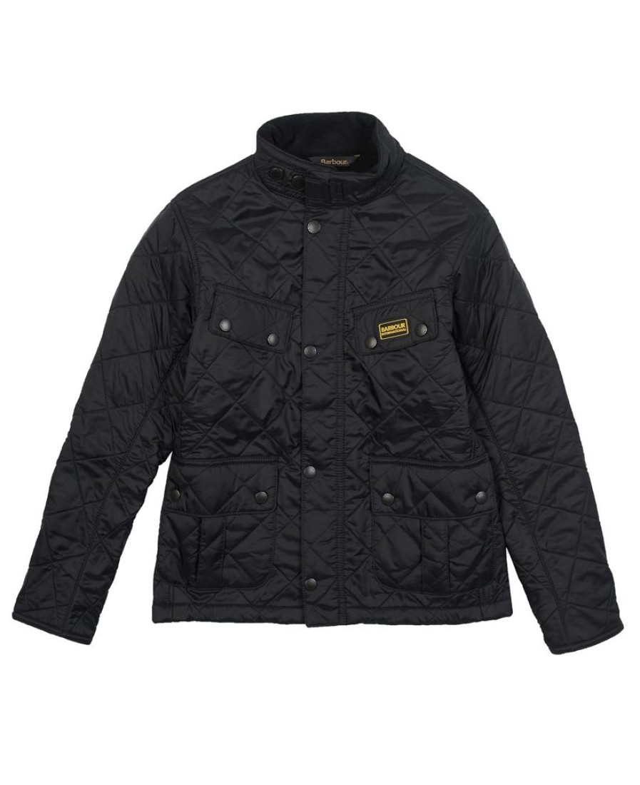 Kids Barbour Quilted Jackets | B.Intl Boys Ariel Polarquilt Jacket