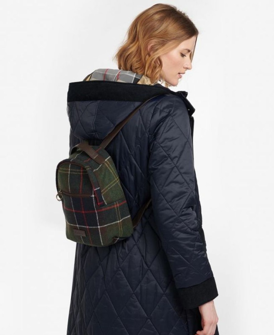 Accessories Barbour Bags & Luggage | Barbour Rucksack Caley Tartan