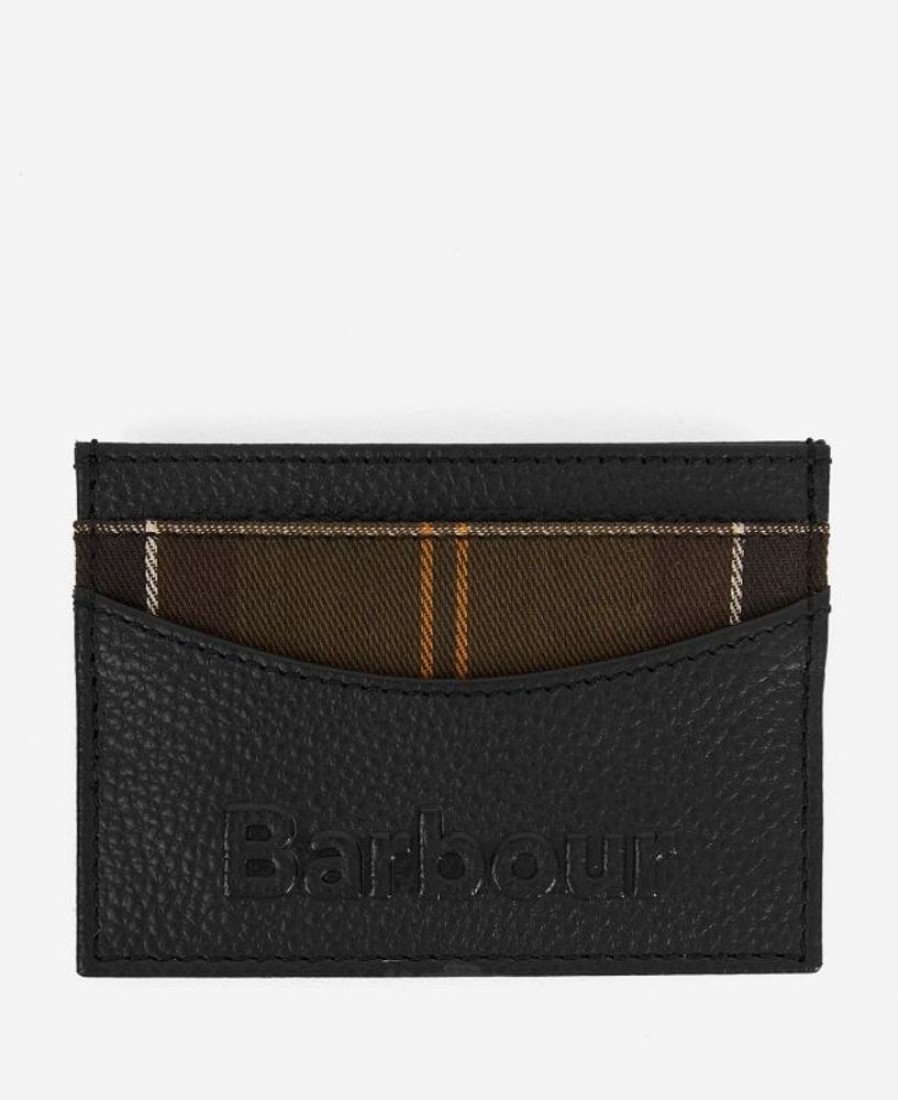 Accessories Barbour Wallets & Card Holders | Barbour Debossed Logo Card Holder