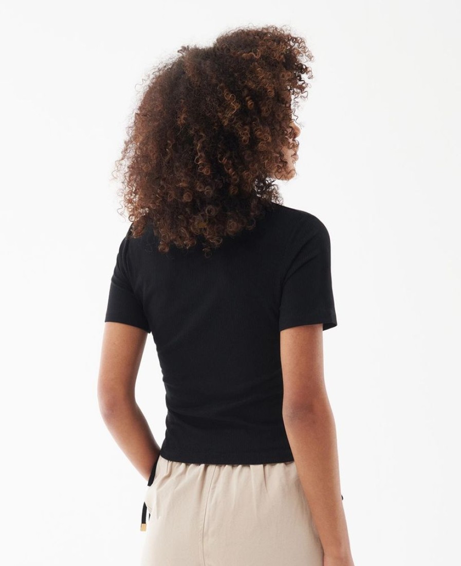 Women Barbour T-Shirts | B.Intl Lorimer T-Shirt