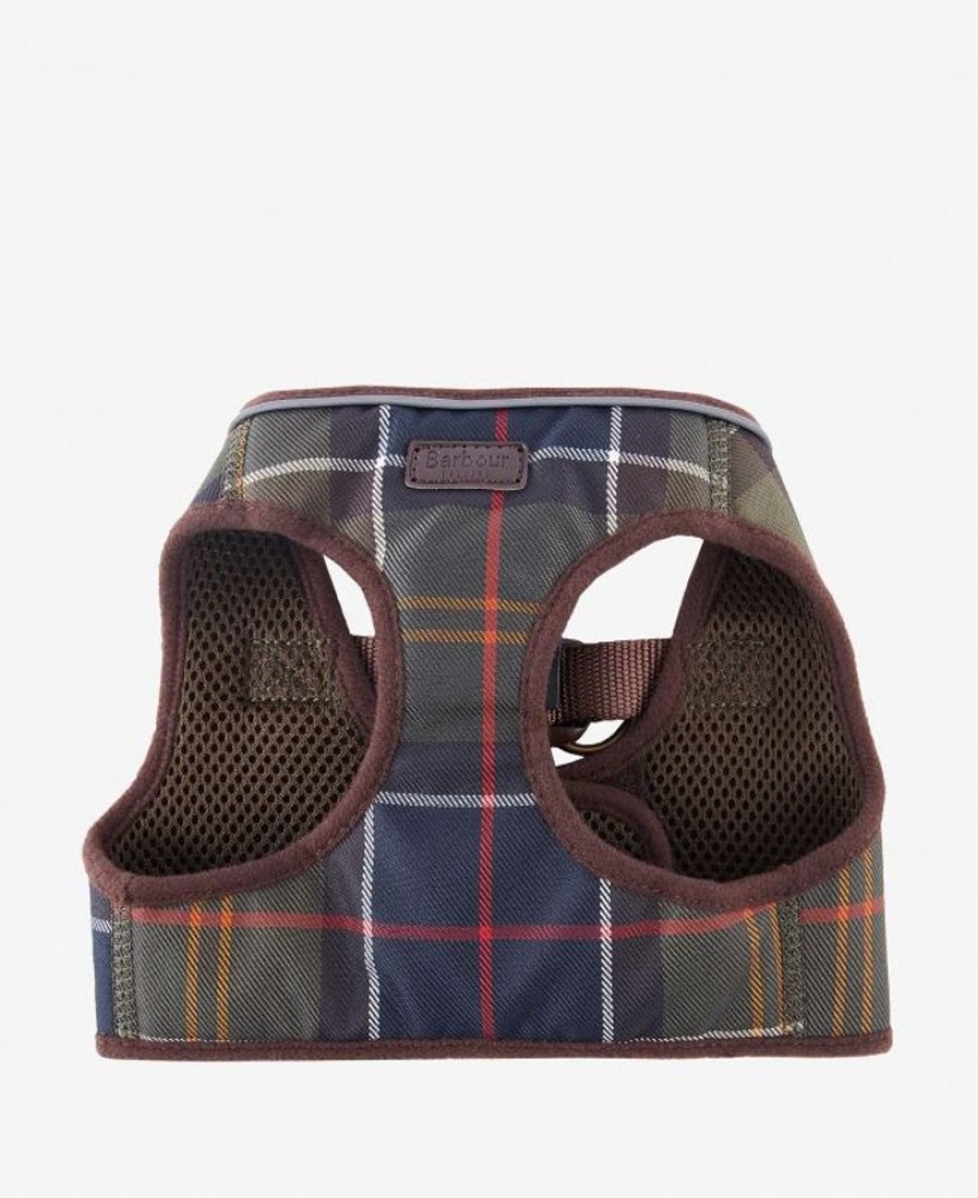 Accessories Barbour Collars & Harnesses | Barbour Tartan Step In Dog Harness