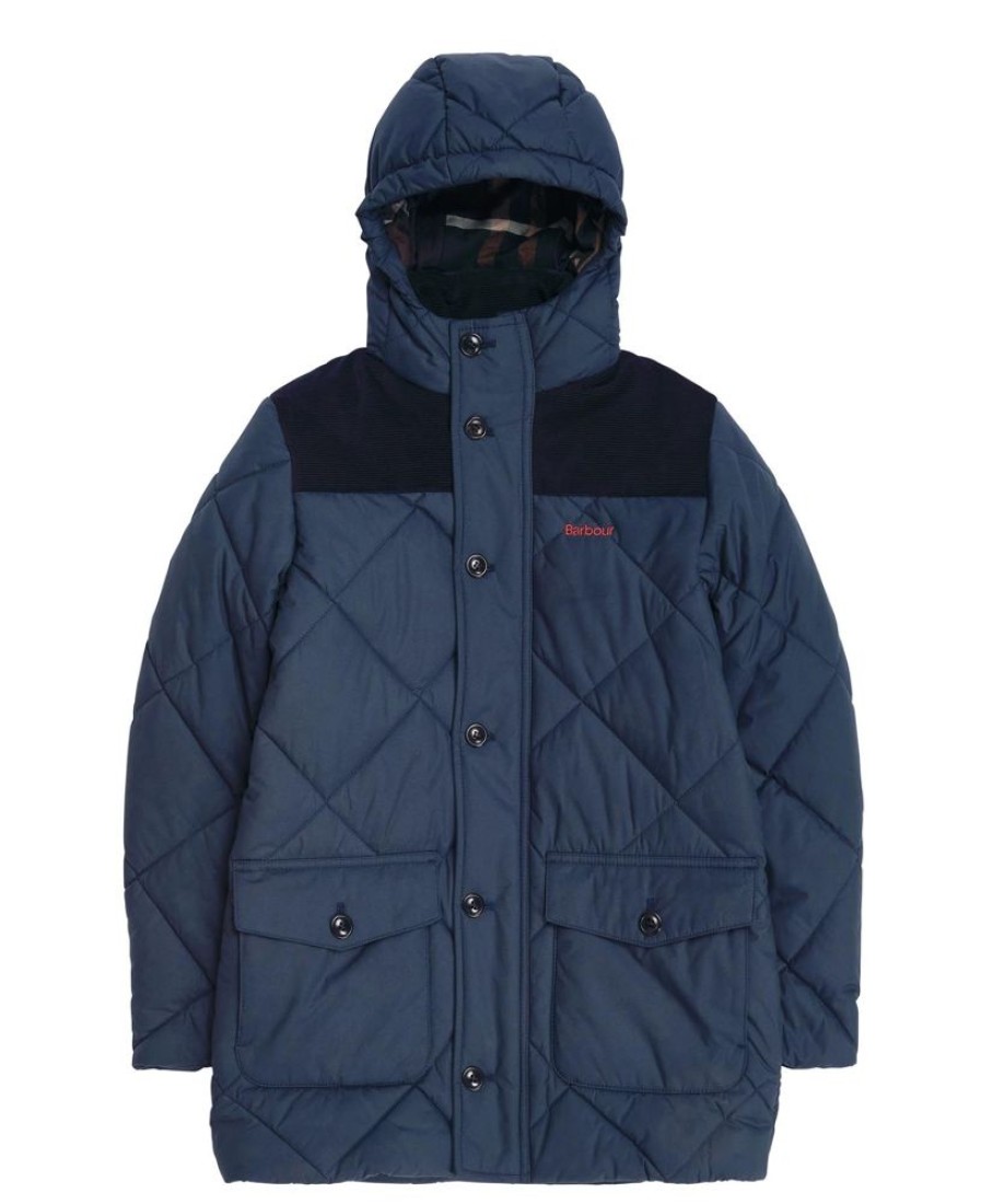 Kids Barbour Quilted Jackets | Barbour Boys' Elmwood Quilted Jacket